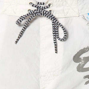 Shorts de bain pour hommes, couleurs personnalisées, motif graphique uni, décontractés, été, plage, surf, taille élastique, 100% polyester - Product Image 5