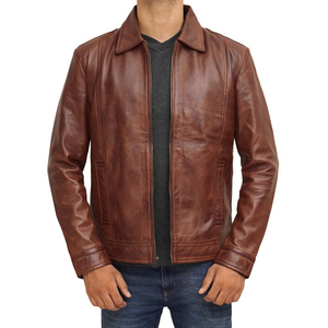 Men <b>Winter</b> Outdoor Fashion Streetwear Male <b>Leather</b> <b>Jacket</b> Top Selling Genuine <b>Leather</b> Customized <b>Winter</b> <b>Leather</b> <b>jacket</b> for men - Product Image 2
