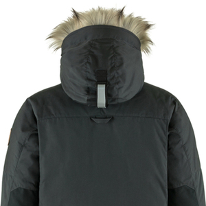 Parka d'hiver épais et chaud en polaire pour hommes, fabriqué par des professionnels, veste à capuche avec rembourrage en coton long pour adultes - Product Image 4