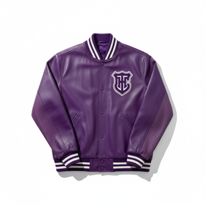 New Coustmized <b>Men</b> <b>Leather</b> Varsity <b>Jacket</b> Lightweight cheap Rate Fully CustomizedLatest Design <b>Leather</b> Varsity <b>Jacket</b> For <b>Men's</b> - Product Image 1