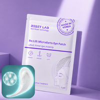 Patchs pour les yeux à micro-aiguilles, patchs anti-rides, véganes, à l'acide hyaluronique, en silicone, 15g, fournisseur en gros, fabriqué en Corée
