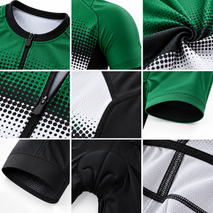 Combinaison de cyclisme sublimée personnalisée pour homme, manches courtes, une pièce, combinaison de course cycliste, fermeture éclair intégrale, vêtements de vélo respirants, OEM, marque privée L - Product Image 3