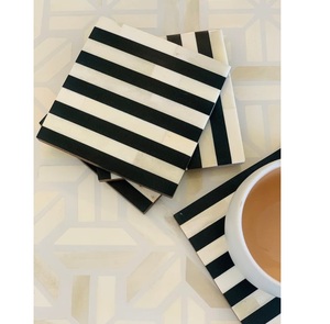 ชุดจานรองแก้วฝังกระดูกสัตว์ งานฝีมือคุณภาพสูง ขายส่ง - Product Image 2