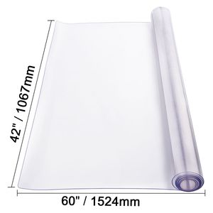 Tovaglia Rettangolare in PVC Trasparente 42x60 Pollici, Spessore 2.0mm, Impermeabile e Facile da Pulire - Product Image 3