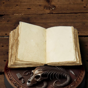 Grimorio de Cuero Personalizado para Halloween, Diario Gótico, Cubierta Impresa, Libro de Hechizos de 400 Páginas, Cuaderno de Brujería y Wicca - Product Image 5