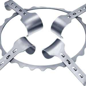 ชุดเครื่องมือผ่าตัดกระดูกและข้อแบบแมนนวล Dennis-Browne Abdominal Retractor Frame ได้รับการรับรองมาตรฐาน CE ระดับ I สำหรับการใช้งานทางหู คอ จมูก และโรงพยาบาล - Product Image 1