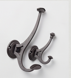 Premium Rustic Wall Mounted Metal <b>Hook</b> Heavy-Duty Single <b>Hook</b> For Clothing Storage Elegant Home Decor - Product Image 6