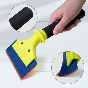 Set di 2 Raschietti in Gomma da 5 Pollici con Manico in Nylon per Rimozione Acqua, Pulizia Vetri, Installazione PPF e Applicazione Pellicole per Finestre - Product Image 2