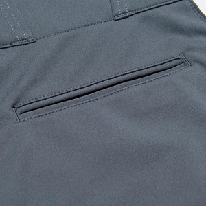 Pantalon de baseball gris pour hommes, respirant, à braguette boutonnée, couleur unie, en polyester, coupe régulière, pour adulte, vêtement de sport, pantalon de softball - Product Image 5