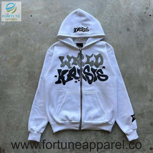 Sudadera con Capucha Personalizada para Hombre, de Poliéster/Algodón, con Bloques de Color Multicolor, Bordada y Cosida a Medida, para Invierno - Product Image 2