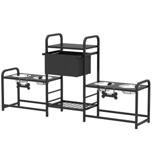 Bols et distributeurs de nourriture pour animaux de compagnie pour une alimentation et un rangement pratiques des chiens et des chats - Product Image 2