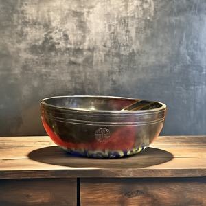 Cuenco de canto étnico de Buda tibetano especial, cuenco de sonido de canto artesanal de Metal golpeado a mano - Product Image 2