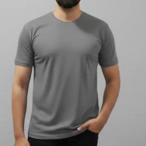 Camisetas personalizadas 100% algodón para hombre, de corte holgado, lisas, teñidas, con logotipo personalizado, fabricante OEM ODM, camisetas streetwear para hombre - Product Image 1