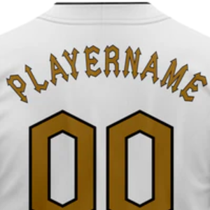 Camiseta de Béisbol Blanca de Manga Corta con Botones, Uniforme de Equipo Personalizado, Camisa Deportiva Transpirable de Poliéster para Hombre - Product Image 6