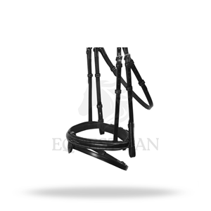Bridon de saut convertible taille standard pour l'équitation anglaise et le saut d'obstacles - Product Image 3