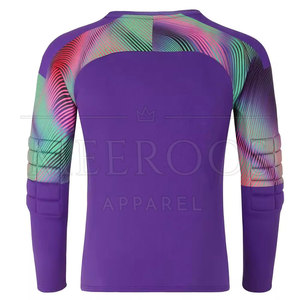Camiseta de Portero Personalizada 2026, Manga Larga, Acolchada, Secado Rápido, Transpirable, Talla Adulto - Product Image 5