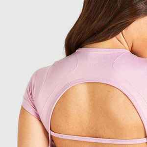 Ensemble de yoga d'été deux pièces pour femme, col rond uni, coupe régulière, sans manches, taille élastique, respirant, en Spandex/Polyester, séchage rapide - Product Image 5