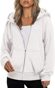 Womens Streetwear Oversized Full <b>Zip</b> Hoodie Custom Logo Premium Cotton Fleece Manufacturer Private Label Supplier - Product Image 3