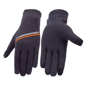 Guantes Deportivos Unisex de Nylon Suave con Dedos Completos, Impresión Reflectante, Antideslizantes, Delgados para Correr al Aire Libre - Product Image 1