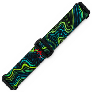 Correa de Reloj Inteligente ORVO SPORTS Ajustable, Ligera, de Nailon Trenzado, con Hebilla Magnética, Universal, para Entrenamiento, en Negro y Verde - Product Image 1