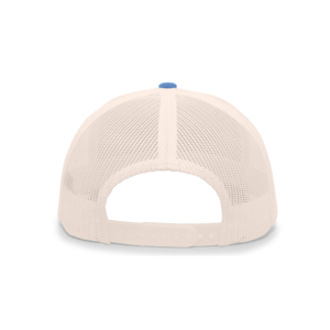 Casquette de camionneur gris-bleu à dos en maille, 6 panneaux, réglable, snapback, unisexe, décontractée - Product Image 5