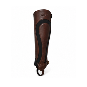 Premium Leather Half <b>Chaps</b> Horse <b>Riding</b> Leg Guards Equestrian <b>Riding</b> <b>Chaps</b> Unisex Training Equipment - Product Image 5