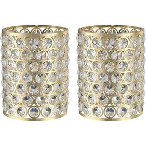 Coperture di Ricambio Eleganti per Lampadari a Soffitto in Cristallo, Applique da Parete, Portacandele e Lanterne in Metallo Poliedrico - Product Image 1