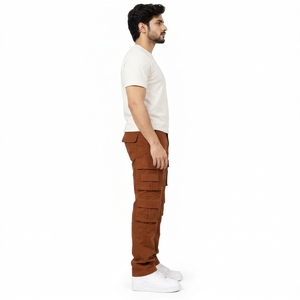 Comfortable <b>men</b> <b>cargo</b> <b>pant</b> designed with utility pocket details strong construction and versatile styling for casual everyday - Product Image 4