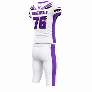 Uniforme de Fútbol Americano al Por Mayor a Precio de Fábrica 0EM, Conjunto de Fútbol Americano Personalizado para Venta en Línea a Precio Accesible - Product Image 6