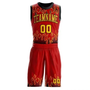Uniformes de Baloncesto Personalizados Unisex, Tallas Grandes, Ligeros, Duraderos, Transpirables, de Poliéster que Absorbe la Humedad, Ropa Deportiva Personalizada - Product Image 1