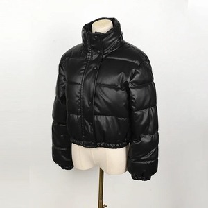 Veste matelassée en coton pour femmes grandes tailles, couleur unie, respirante, design personnalisé, vêtements tendance, vente chaude - Product Image 2