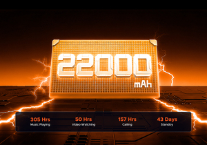 Teléfono Inteligente Resistente Doogee V Max 2 5G 16+512GB, Pantalla HD de 6.78'', Cámara Principal de 200MP, Batería de 22000mAh, Android 16, NFC, Teléfono Móvil para Exteriores, WiFi6E de 120HZ - Product Image 4