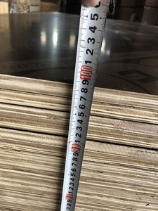 FOMEX Film faced core Eucalyptus Acacia Plywood Exterior <b>Shuttering</b> Concrete Forming Double-Sided Black/Brown Film E0 - Product Image 6