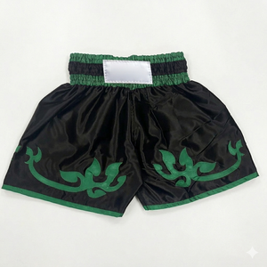 Wholesale Premium Satin Kickboxing <b>Trunks</b> And Muay Thai Training Shorts <b>For</b> Professional Gym Wear Custom Satin Fabric Thai Short - Product Image 5