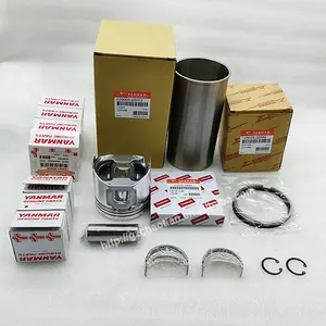 Kit de juntas de reacondicionamiento 3TNV88, Kit de revestimiento de reconstrucción de motor, revestimientos de cilindro, Kit de cojinetes de anillos de pistón para Tractor de motor 3D88