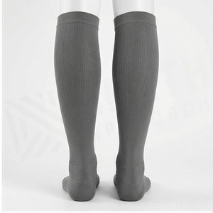 NORTH APPROACH <b>Knee</b> <b>High</b> <b>Socks</b> Gray Breathable Running <b>Socks</b> for Adults Autumn Season - Product Image 2