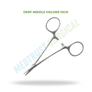 Derf Needle Holder 12cm Neuro Spine Surgical Instrument For Suturing - Product Image 2