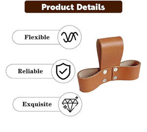 Customized Handmade Cowhide Leather Axe Hatchet Holster <b>Belt</b> Loop | Waterproof High-Capacity Adjustable Strap Outdoor <b>Work</b> - Product Image 3