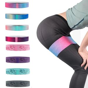 Ensemble de bandes de résistance élastiques pour les hanches, avec logo personnalisé, pour le yoga, la gym, l'exercice et le fitness, vente en gros, bandes de résistance pour les fessiers en tissu antidérapant - Product Image 3