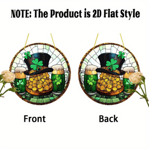 CIFbuy Acchiappasole in Acrilico a Specchio per la Festa di San Patrizio Irlandese, Decorazione da Appendere per Giardino, Casa e Finestre (TikTok) - Product Image 4