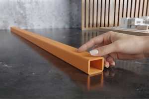 Tubo Cuadrado de PVC de 8 mm, Perfil Hueco Cuadrado de Plástico para Muebles, Paneles de Pared, Decoración de Interiores, Construcción - Product Image 6