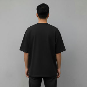 เสื้อยืดโอเวอร์ไซส์ผู้ชายแบบสั่งทำพิเศษ พิมพ์โลโก้ตามต้องการ ผ้าฝ้าย 100% คอกลม แขนสั้น เสื้อยืดน้ำหนักเบา สำหรับทุกเพศ - Product Image 2