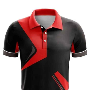 Men’s <b>Athletic</b> Fit Polo Shirt Short Sleeve with Custom Logo – Flexible Fabric for Active and Casual Wear - Product Image 5