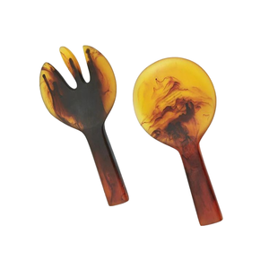 Juego de Cubiertos Modernos de Alta Calidad, Juego de Cubiertos para Servir en la Cocina, Cuchara para Servir Ensaladas de Resina a un Precio Accesible - Product Image 2
