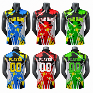 Camiseta de Baloncesto Personalizada sin Mangas, Uniforme de Equipo Sublimado OEM, Impresión Frontal, Antibacteriana, de Secado Rápido y Transpirable, para Club o Escuela - Product Image 2