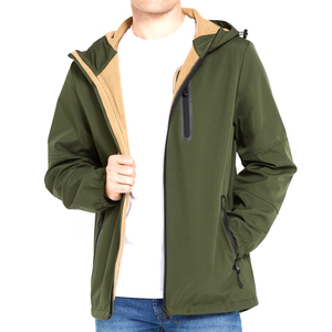 Anti Wrinkle Winter Windbreaker <b>Jacket</b> High Quality Casual Wear Contrasting Colors Latest Design Hot Sale <b>Men</b> Front - Product Image 3
