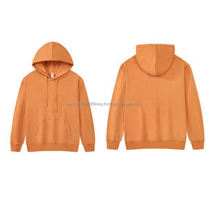 Sweat-shirt à capuche unisexe en coton French Terry 330 g/m², personnalisable avec logo OEM, décontracté, uni - Product Image 4