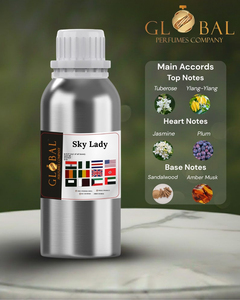 น้ำหอม SKY LADY กลิ่นหอมติดทนนาน พรีเมียม หรูหรา น้ำหอมเข้มข้น กลิ่นหอมตามสั่ง หลายกลิ่น สารเคมีสำหรับใช้ในชีวิตประจำวัน - Product Image 1