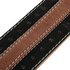 Cinturón de Levantamiento de Pesas con Hebilla de Palanca, Fabricado a Medida, de Cuero Vacuno, para Gimnasio y Fitness - Product Image 4