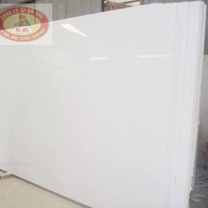 Dalles de marbre blanc laiteux en calcite, usinées en usine, polies, finies à la pierre, imperméables, écologiques, durables, garanties à vie, 24x24 - Product Image 3